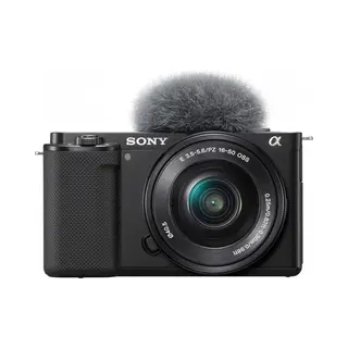 Sony α Zv-E10L Milc 24,2 Mp Cmos 6000 x 4000 Pixels Zwart