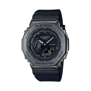 Casio Standard Gm-2100BB-1A horloge Man Quartz Zwart Zwart, Grijs