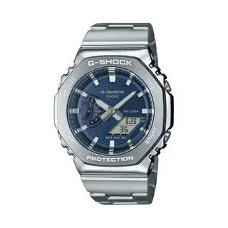Casio G-Shock Gm-2110D-2BER Blue Dial Bracelet Watch - W17512