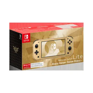 Nintendo Switch Lite Hyrule Edition draagbare game console 14 cm (5.5") 32 Gb Touchscreen Wifi Goud
