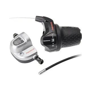 Shimano Sl-3s42 Shifter Revo Nexus Rechts Rubber Zwart