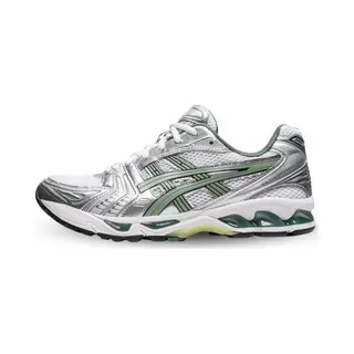 Asics Gel-Kayano 14 - Unisex - Wit Pure Silver Slate Grey - Maat Eu 37