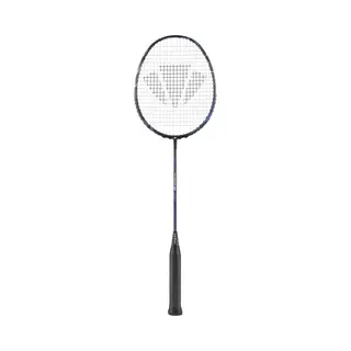 Carlton Velocitex V400 Badminton Racket, Dark Grey/Black (Matt)