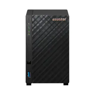 Asustor AS1102TL data-opslag-server Nas Mini Tower Realtek RTD1619B 1 Gb DDR4 Adm Zwart
