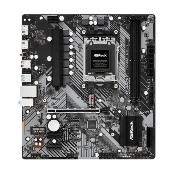 Asrock B650M-H/M.2+ Amd B650 Socket AM5 micro Atx thumbnail