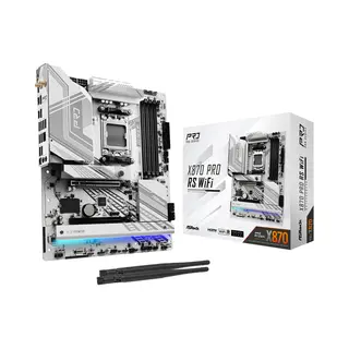 Asrock X870 Pro Rs WiFi Amd X870 Socket AM5 Atx