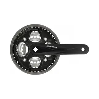 SunRace Crankstel FCM500 24-34-42T 170 Mm