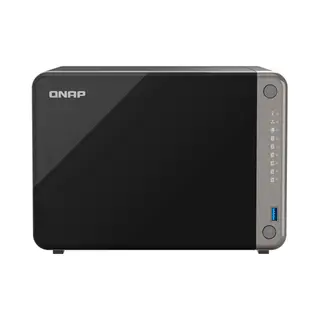 Qnap Ts-AI642-8G data-opslag-server Nas Tower Arm Cortex-A76 8 Gb Zwart