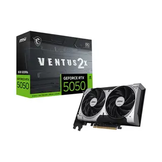 Msi Geforce Rtx 5050 8G Ventus 2X Oc graphics card Nvidia 8 Gb GDDR6