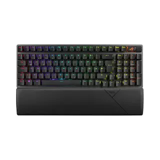 Asus Rog Strix Scope Ii 96 Wireless toetsenbord Gamen Usb + Rf Wireless + Bluetooth Qwerty Amerikaans Engels Zwart