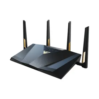 Asus Rt-BE88U draadloze router 10 Gigabit Ethernet Dual-band (2.4 GHz / 5 GHz) Zwart, Grijs