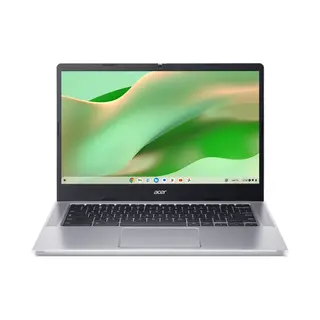 Acer Chromebook CB314-4HT-C58X Intel® N N100 Laptop 35,6 cm (14") Touchscreen Full Hd 4 Gb LPDDR5-Sdram 64 Gb eMMC Wi-Fi 6E (802.11ax) ChromeOS Silber