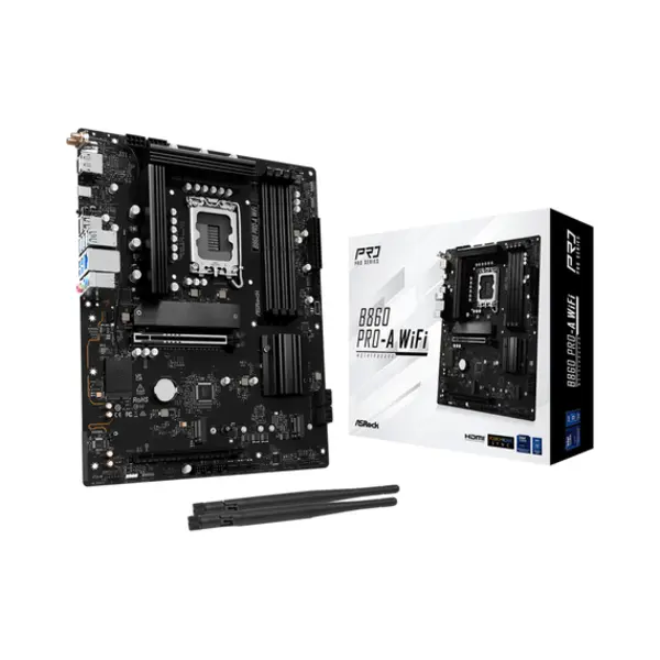 Asrock B860 Pro-A WiFi Intel B860 Lga 1851 (Socket V1) Atx thumbnail