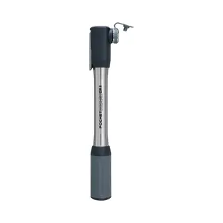 Topeak Pocket Rocket Dx Ii Mini Pump, Grey