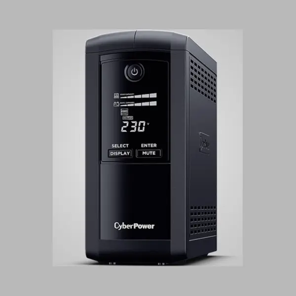 CyberPower Tracer Iii VP700ELCD-Fr Ups Line-interactive 0,7 kVA 390 W 4 Ac-uitgang(en) thumbnail