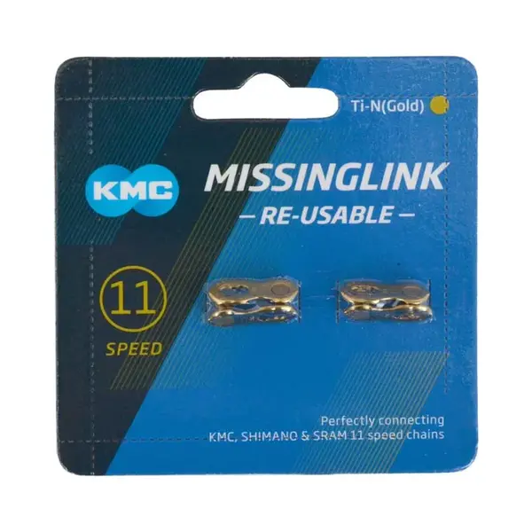 Kmc Chain Link 11S 2 Units - Gold thumbnail