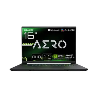 Gigabyte Aero X16 1VH93EEC64AH laptop Copilot+ Pc Amd Ryzen Ai 7 350 40,6 cm (16") Wqxga 32 Gb DDR5-Sdram 1 Tb Ssd Nvidia GeForce Rtx 5060 Wi-Fi 6E (802.11ax) Windows 11 Home Grijs