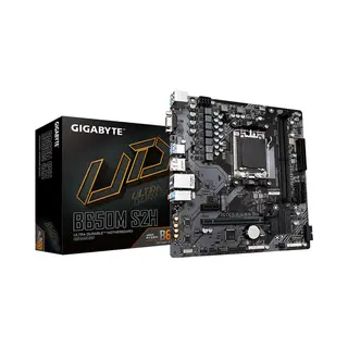 Gigabyte B650M S2H Motherboard - Amd Ryzen 9000 Series CPUs, 5+2+2 Phases Vrm, up to 6400MHz DDR5 (Oc), 1xPCIe 4.0 M.2, GbE Lan, Usb 3.2 Gen 1