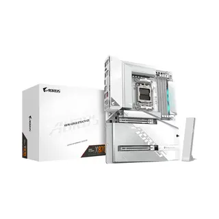 Gigabyte X870 Aorus Stealth Ice Mainboard – Unterstützt Amd Ryzen 9000 CPUs, digitales 16+2+2 Phasen Vrm, bis zu 8200 MHz DDR5 (Oc), 2 x PCIe 5.0 + 2 x PCIe 4.0, Wi-Fi 7, 5 GbE Lan, Usb 4