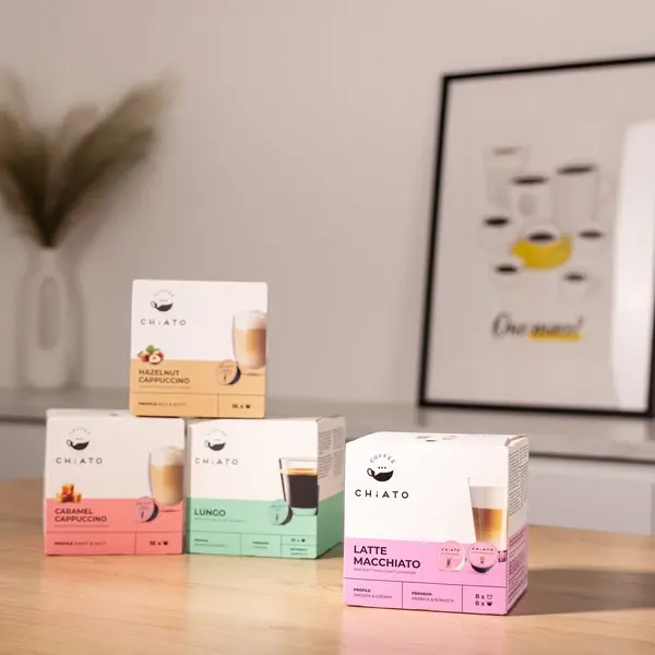 Coffee Capsules Compatible With NescafÉ® Dolce Gusto® CHiATO Latte Macchiato, 8+8 Pcs. thumbnail