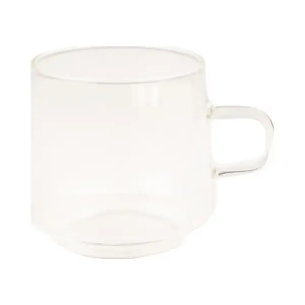 Latte Glass With A Handle CHiATO, 320 Ml – Transparent thumbnail