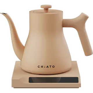 CHiATO FlowPLAY Classic Electric Kettle, 0.6 L - Beige