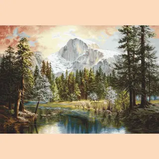 Luca-S Borduurpakket Natuur - Groot Formaat 66 X 45 Cm - Voor Gevorderden