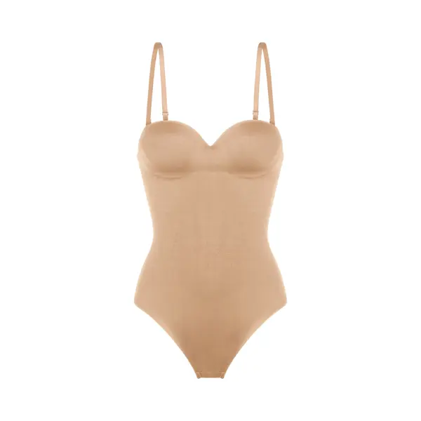 Dorina Sublime Sculpt Body-Tanga Damen – Leicht Gepolstert, Ohne Bügel, Mittlere Stützkraft, Verstellbare & Abnehmbare Träger, thumbnail