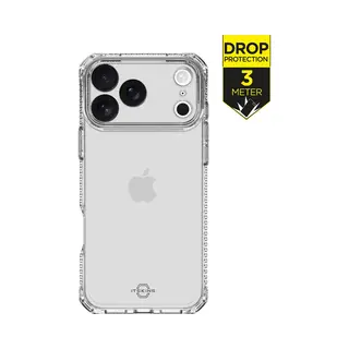 Itskins Doorzichtig Hoesje Geschikt Voor Apple IPhone 17 Pro Max Telefoonhoesje Flexibel Tpu | Itskins Level 2 SpectrumClear R Backcover Shockproof |