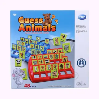 Halay Wie Is Het Kinderspel - Dieren In De Dierentuin - Wie Ben Ik – Who Am I Animal