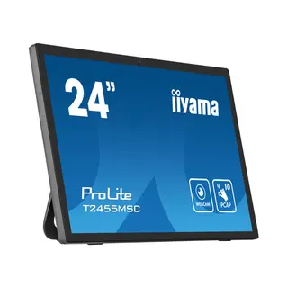 iiyama T2455MSC-B1 computer monitor 61 cm (24") 1920 x 1080 pixels Full Hd Led Touchscreen Black