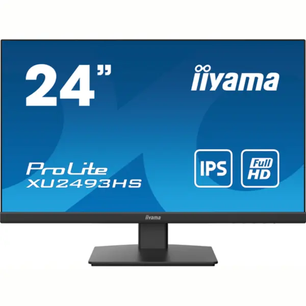 iiyama XU2493HS-B5 computer monitor 61 cm (24") 1920 x 1080 Pixels Full Hd Led Zwart thumbnail