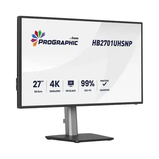 iiyama Prographic HB2701UHSNP-B1 Computerbildschirm 68,6 cm (27") 3840 x 2160 Pixel 4K Ultra Hd Lcd Schwarz