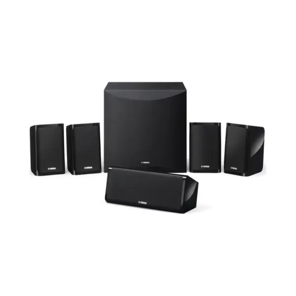 Yamaha NSP41 luidspreker set Home theatre Zwart 5.1 kanalen 2-weg 100 W thumbnail