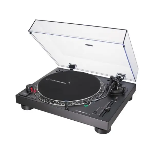 Audio-Technica At-LP120X audio turntable Direct drive audio turntable Black Manual thumbnail