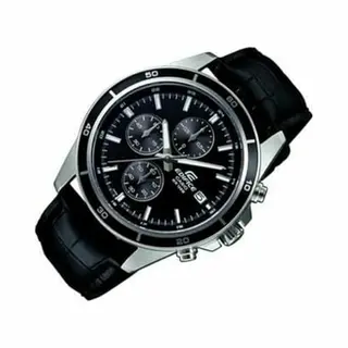 Casio Edifice Efr-526L-1AVUEF - Herenhorloge 42 Mm - Saffierglas - Zwart