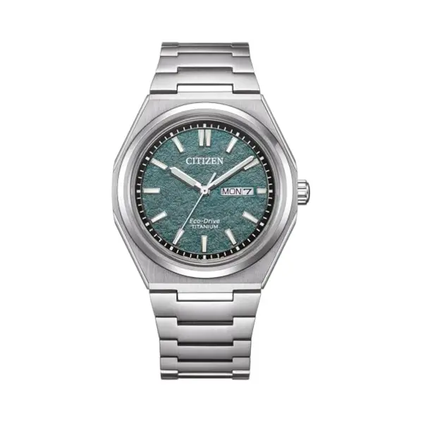 Citizen Mens Silver Watch AW0130-85X Titanium - One Size thumbnail