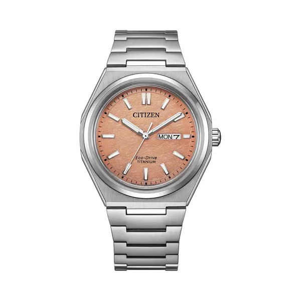 Citizen Mens Silver Watch AW0130-85Z Titanium - One Size thumbnail