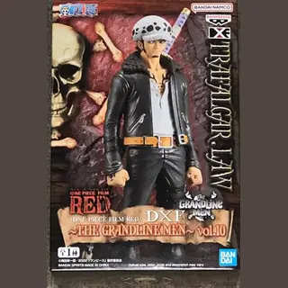 Banpresto - Trafalgar One Piece Film Red, Dxf The Grandline Men Volumen 10, 17 Cm, BP19283, Mehrfarbig