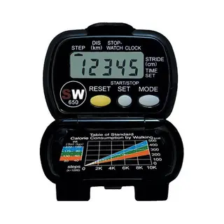 Yamax Sw-650 Electronische Pedometer Black