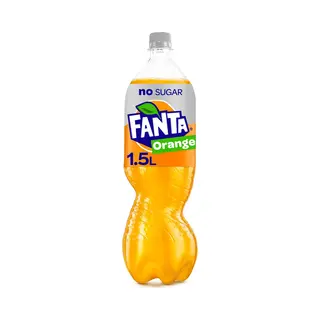 Fanta Orange Zero - Frisdrank Met Sinaasappelsap Zonder Suiker - 6 X 1, 5 Liter