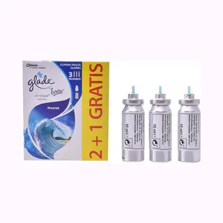 Glade Un Tocco Désodorisant Recharge Marine 3 Pièces