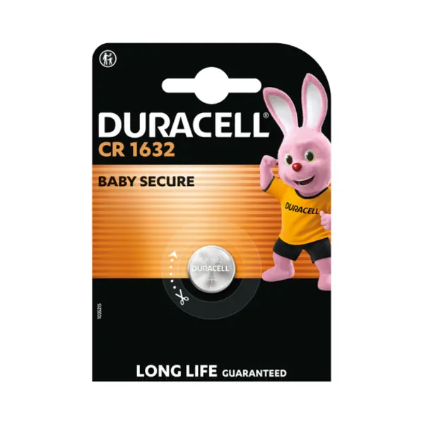 5 X Duracell 1632 Lithiumbatterijen (5 X 1 Batterij) thumbnail