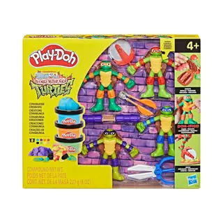 Play-Doh Pd Tmnt Cowabunga Creations