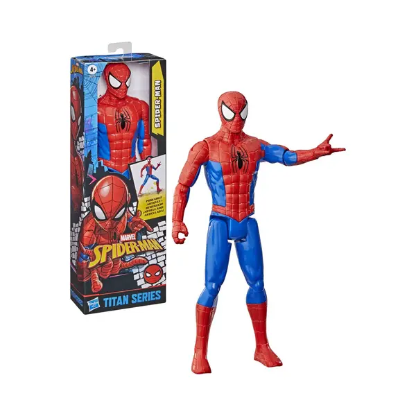 Marvel Spider-Man Titan Serie Action-Figur, 30 Cm Großes Superhelden-Spielzeug Für Kinder Ab 4 Jahren, Rot thumbnail
