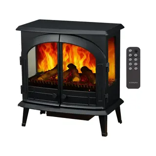 Dimplex Stoves 500005025 Kamin Drinnen Freistehende Feuerstelle Elektro Schwarz