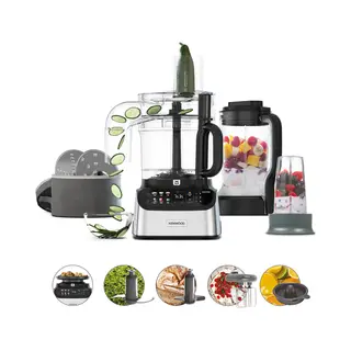 Kenwood FDM73.850SS keukenmachine 1000 W 3 l Grijs Ingebouwde weegschalen