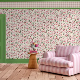 Cath Kidston Wallpaper Strawberry 125531