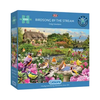 Gibsons Birdsong by the Stream Legpuzzel 1000 stuk(s)