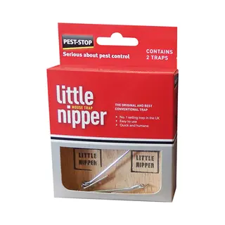Pest-Stop (Pelsis Group) Pest-Stop Pslnmb Little Nipper Mouse Trap (Box 2)